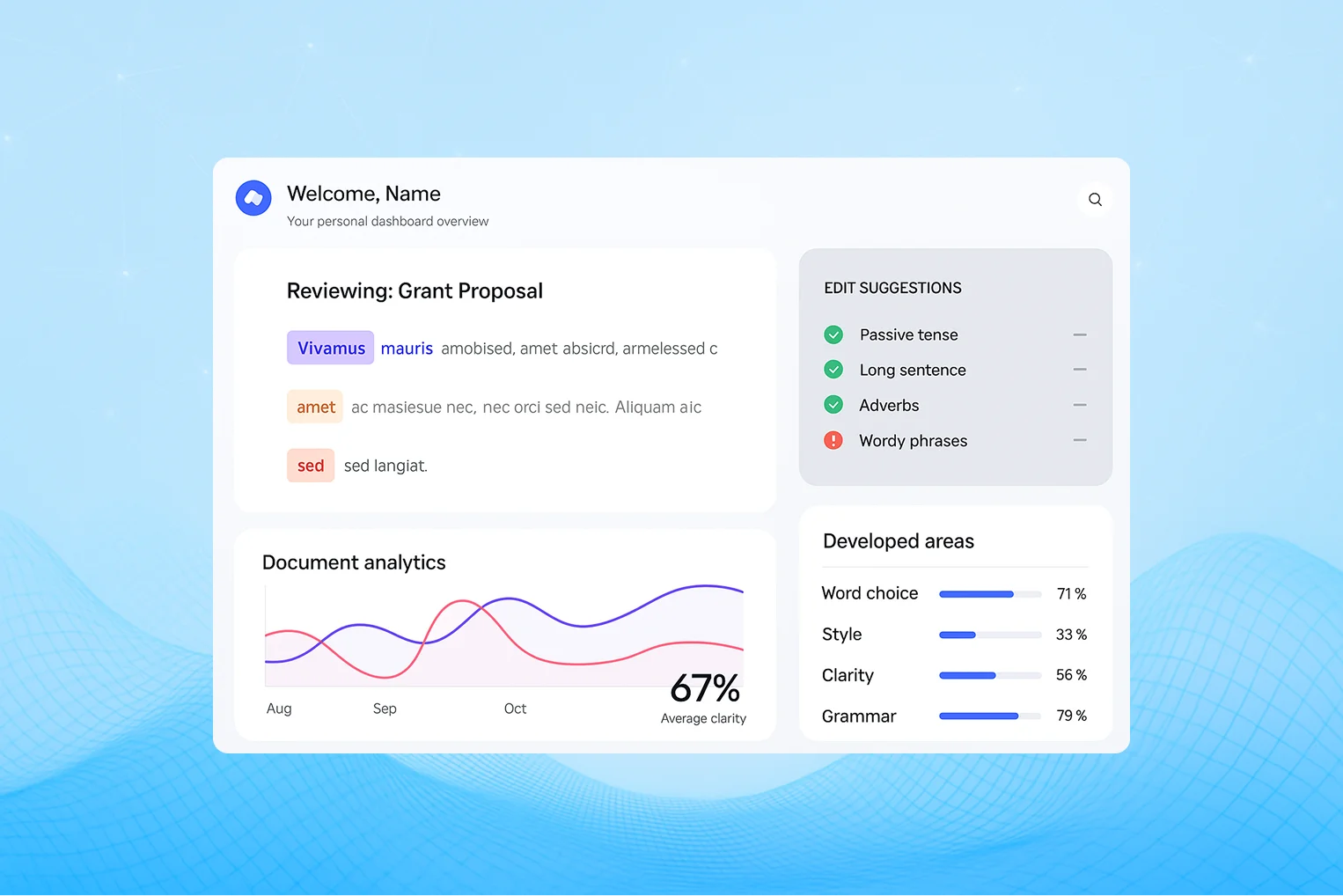 Document Analysis Tool Case Study
